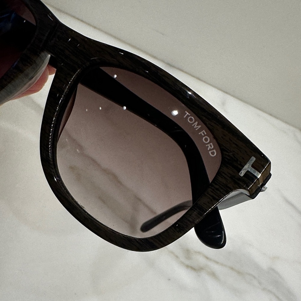 Tom Ford Dark Brown Sunglasses with Case